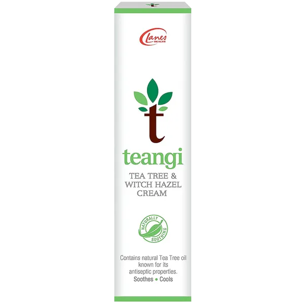 Lanes Teangi Tea Tree & Witch Hazel Cream 28g