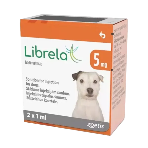Librela Solution for Injection Vials 5mg Pack of 2 (Refrigerated Item)
