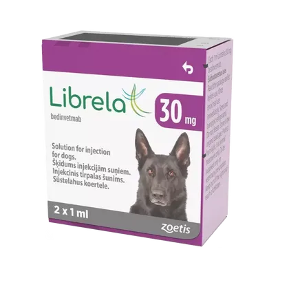 Librela Solution for Injection Vials 30mg Pack of 2 (Refrigerated Item)