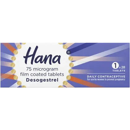 Hana Daily Contraceptive Tablets Pack of 28