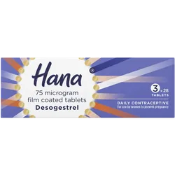 Hana Daily Contraceptive Tablets Pack of 84