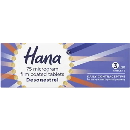 Hana Daily Contraceptive Tablets Pack of 84