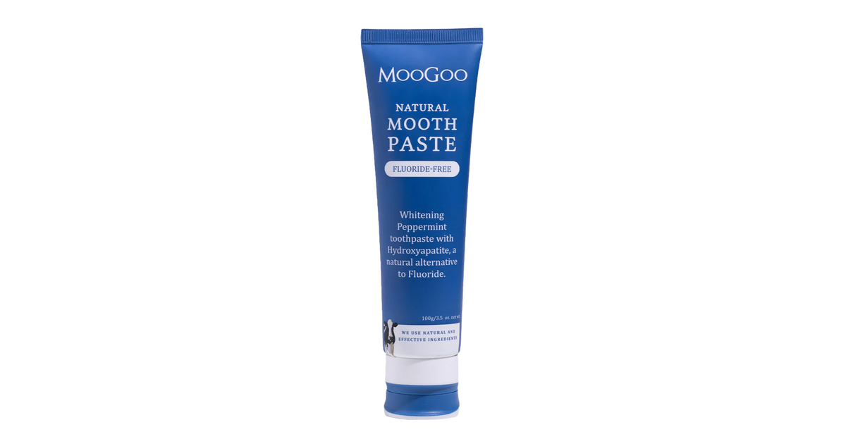 MooGoo Natural Formula Fluoride Free Toothpaste 100ml