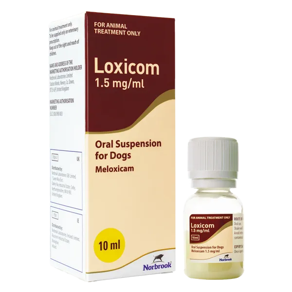 Loxicom Oral Suspension for Dogs 1.5mg/ml 10ml