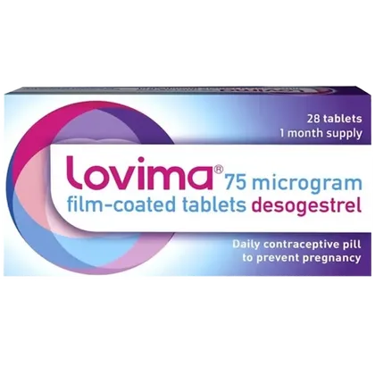 Lovima Daily Contraceptive Tablets Pack of 28