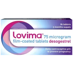 Lovima Daily Contraceptive Tablets Pack of 84