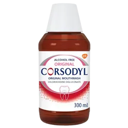 Corsodyl Alcohol Free Original Mouthwash 300ml
