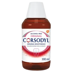 Corsodyl Alcohol Free Original Mouthwash 300ml