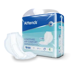 Attends Contours Air Comfort 10 Pack of 21