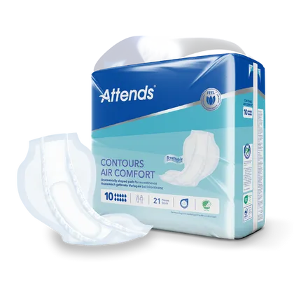 Attends Contours Air Comfort 10 Pack of 21