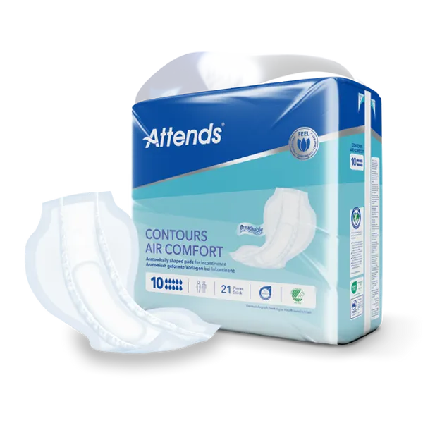 Attends Contours Air Comfort 10 Pack of 21
