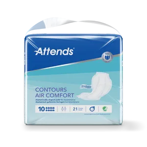 Attends Contours Air Comfort 10 Pack of 21