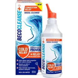 BecoCleanse Plus Congestion Relief Nasal Spray 135ml