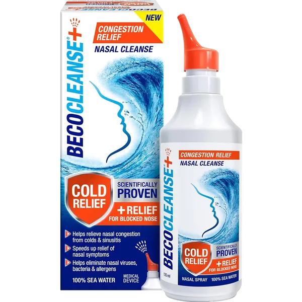 BecoCleanse Plus Congestion Relief Nasal Spray 135ml