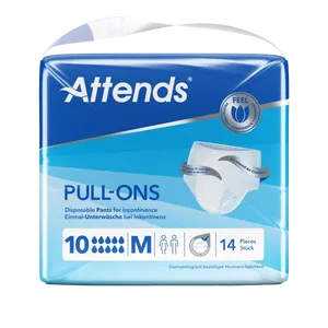 Attends Pull-Ons 10 Medium Pack of 14
