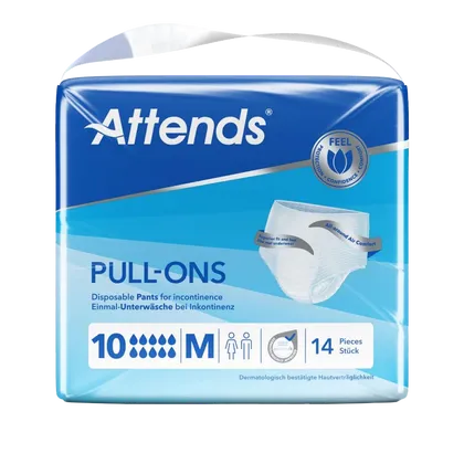 Attends Pull-Ons 10 Medium Pack of 14