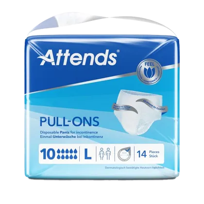 Attends Pull-Ons 10 Large Pack of 14