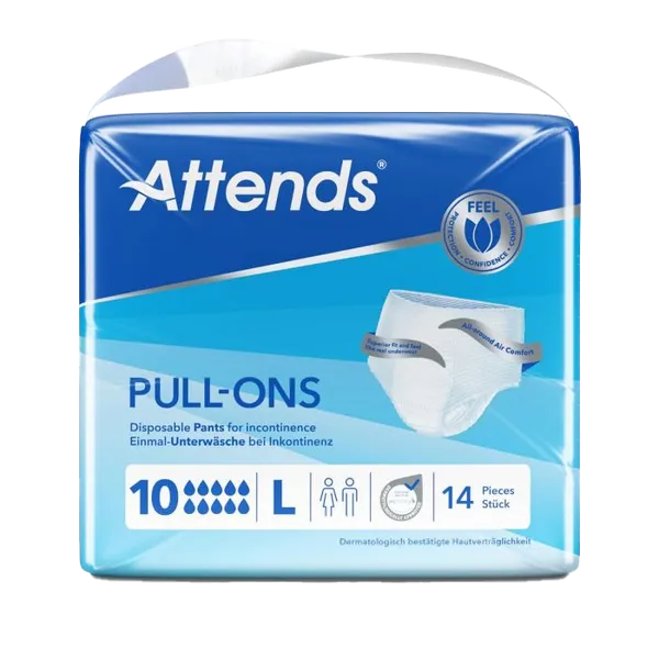 Attends Pull-Ons 10 Large Pack of 14