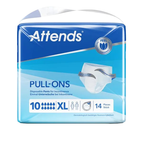 Attends Pull-Ons 10 Extra Large Pack of 14