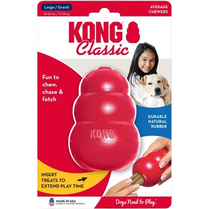 KONG Classic Large Dog Rubber Toy