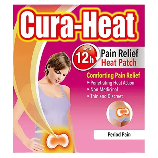 Cura-Heat Period Pain Relief Patch Pack of 1