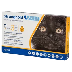 Stronghold Plus Kitten ≤ 2.5kg 0.25ml Pipettes Pack of 3