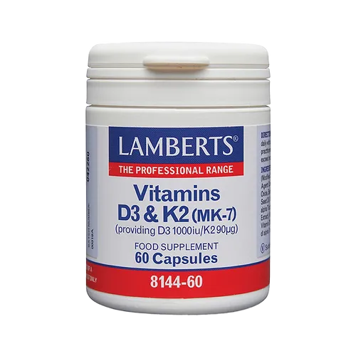 Lamberts Vitamins D3 and K2 Capsules Pack of 60