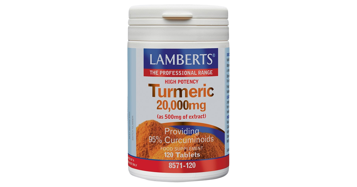 Lamberts Turmeric 20,000mg Tablets Pack of 120
