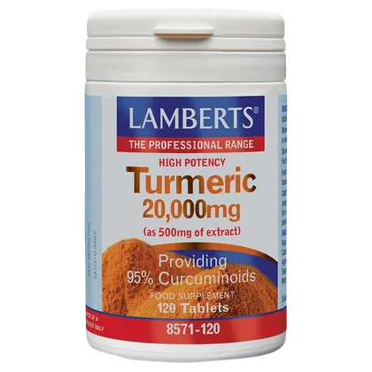 Lamberts Turmeric 20,000mg Tablets Pack of 120