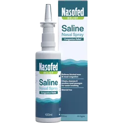 Nasofed Saline Nasal Spray for Congestion Relief 100ml