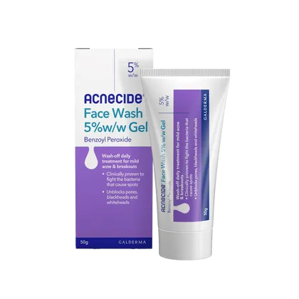 Acnecide Face Wash 5% w/w Gel 50g
