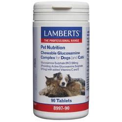 Lamberts Pet Nutrition Chewable Glucosamine Complex Tablets Pack of 90