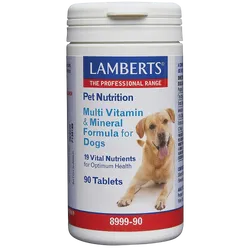 Lamberts Pet Nutrition Multi Vitamin & Mineral for Dogs Tablets Pack of 90