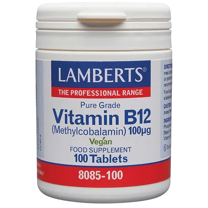 Lamberts Vitamin B12 Tablets 100mcg Pack of 100