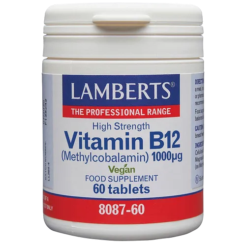 Lamberts Vitamin B12 Tablets 1000mcg Pack of 60