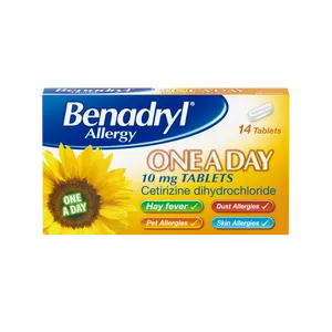 Benadryl Allergy One A Day Tablets Pack of 14