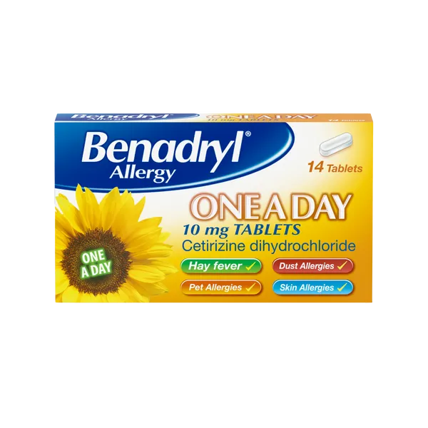 BENADRYL® Allergy One A Day Relief Tablets