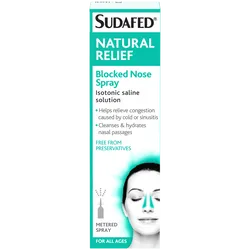 Sudafed Natural Relief Blocked Nose Spray 15ml