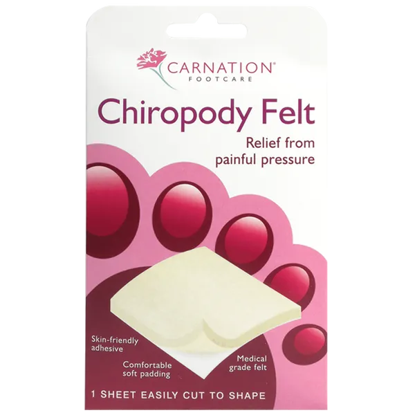 Carnation Chiropody Felt Regular