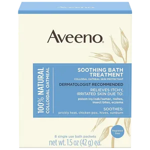 Aveeno Soothing Oat Bath Soak Pack of 8
