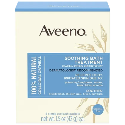 Aveeno Soothing Oat Bath Soak Pack of 8