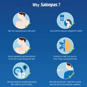 Salonpas Pain Relief Patches Pack of 3