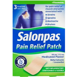 Salonpas Pain Relief Patches Pack of 3