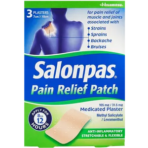 Salonpas Pain Relief Patches Pack of 3