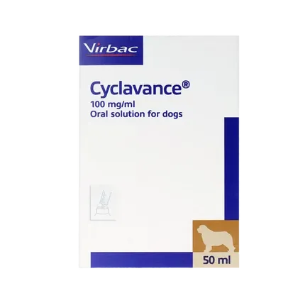 Virbac Cyclavance 100mg/ml Oral Solution (50ml)