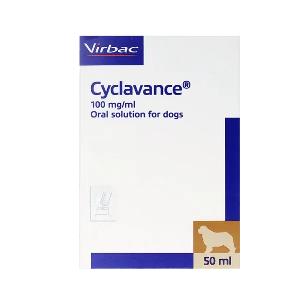 Virbac Cyclavance 100mg/ml Oral Solution (50ml)