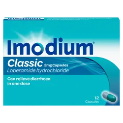 Imodium Capsules Pack of 12