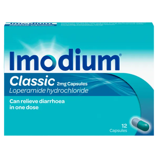 Imodium Capsules Pack of 12