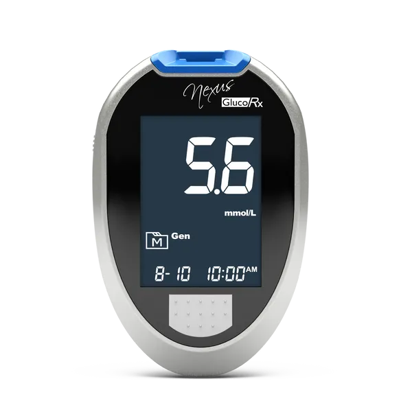 GlucoRx Nexus Blood Glucose Meter