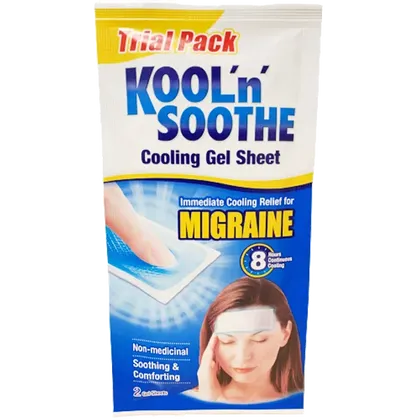 Kool 'n' Soothe Trial Pack Migraine Sheets Pack of 2